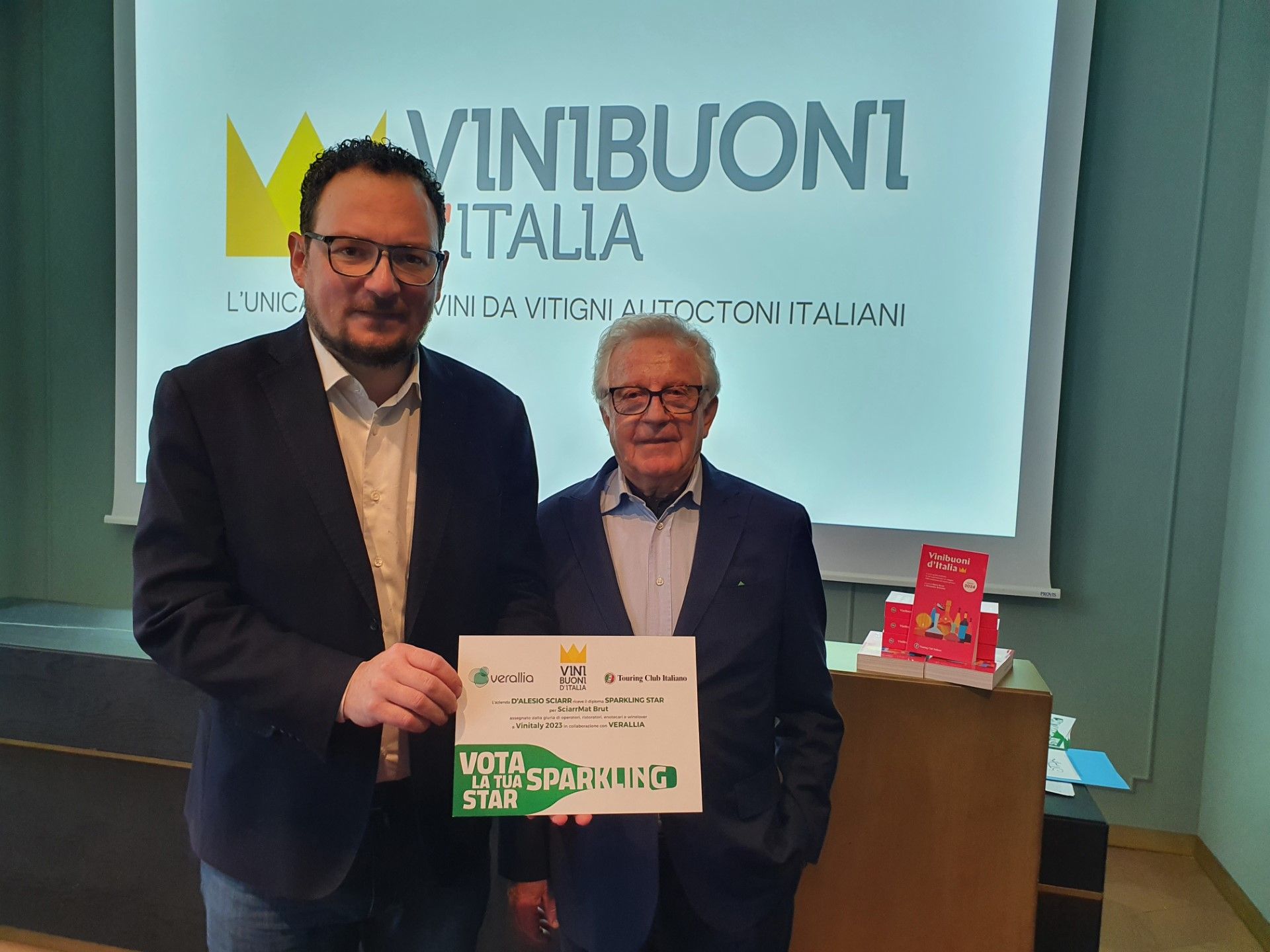 Abruzzo Impresa - La cantina D'Alesio Sciarr si aggiudica un premio per gli spumanti